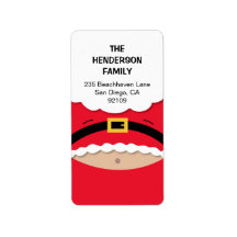 Funny Christmas Address Label