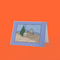 Funny Christmas Card- Christmas Mouse cards
