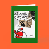 Funny Christmas Card - Do A Deer cards