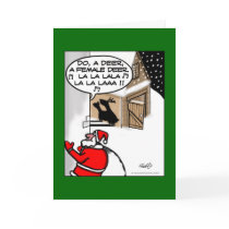Funny Christmas Card - Do A Deer