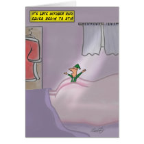 Funny Christmas Card: Emerging Elves by bad_Onions Funny Christmas Card: Emerging Elves