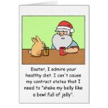 Funny Christmas Card: Santa complains about job