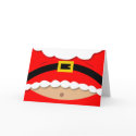 Funny Christmas card - Santa Suit
