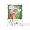 Funny Christmas Cards: Bar Hopping card