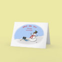 Funny Christmas Cards: Melt-Down by nopolymon Funny Christmas Cards: Melt-Down