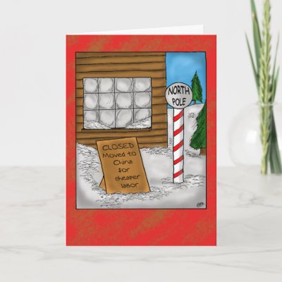 funny greeting cards. Funny Christmas Cards: North