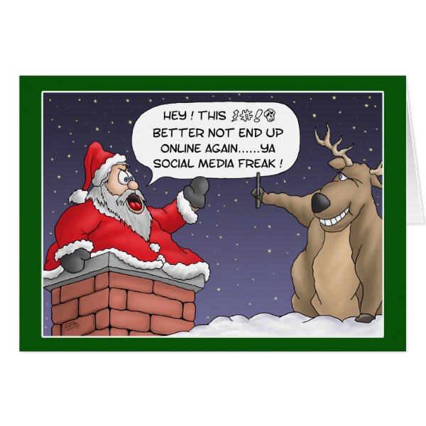 Funny Christmas Cards: Online Post