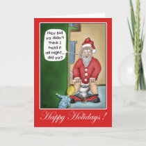 Funny Christmas Cards: Pit Stop