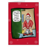 Funny Christmas Cards: Pit Stop