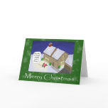 Funny Christmas Cards: Pitched Roofs