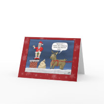 Funny Christmas Cards: Spiked the Eggnog by nopolymon Funny Christmas Cards: Spiked the Eggnog