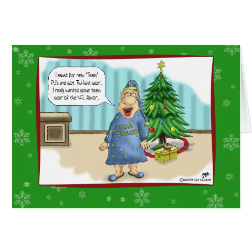 Funny Christmas Cards: Twilight gift for Christmas