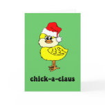 Funny Christmas chick