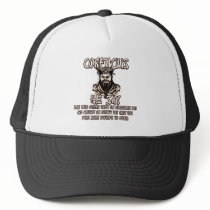 Funny Christmas Confucius hats