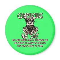 Funny Christmas Confucius magnets by Cardsharkkid Funny Christmas Confucius magnets