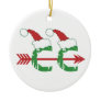 Funny Christmas Cross Country Running (2-sided) Christmas Ornament Funny Christmas Cross Country Running (2-sided) Christmas Ornament