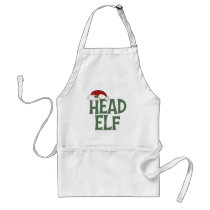 Funny Christmas Elf Apron