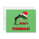 Funny Christmas fishing invitations by holidaysboutique Funny Christmas fishing invitations