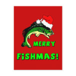 Funny Christmas fishing