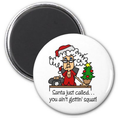 Funny Christmas Gift magnets