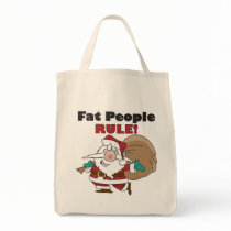 Funny Christmas Grocery Tote Bag