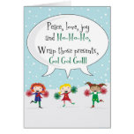 Funny Christmas Holiday Card cards