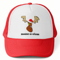 Funny Christmas moose hats by holidaysboutique Funny Christmas moose hats