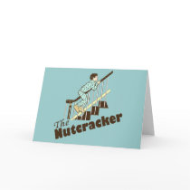 Funny Christmas Nutcracker Greeting Cards