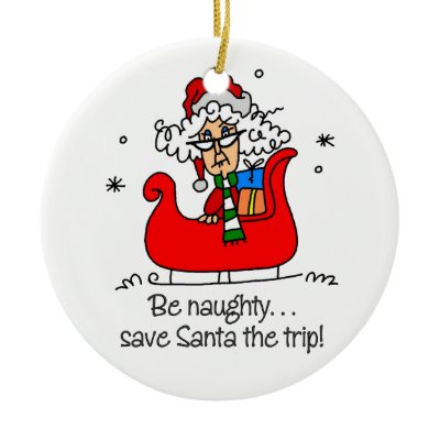 Funny Christmas Ornament