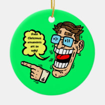 funny Christmas ornament ornaments