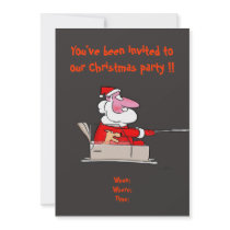 Funny Christmas Party Invitation