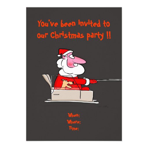 1,000+ Funny Christmas Party Invitations, Funny Christmas ...