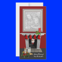 Funny Christmas Photo Card