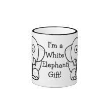 Funny Christmas Present: Real White Elephant Gift! Mug