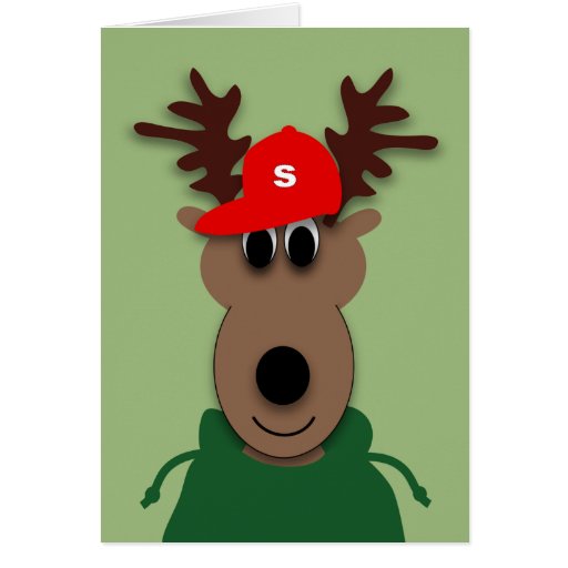 Funny Christmas Reindeer Card Zazzle