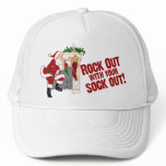 Funny Christmas Santa Claus Mesh Hat