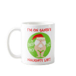 Funny Christmas Santa Custom Coffee Mug