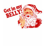 Funny Christmas Santa Tee Shirts