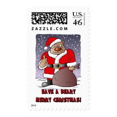 Funny Christmas stamps