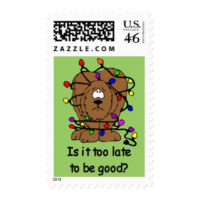 Funny Christmas stamps