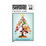 Funny Christmas Tree Postage postage