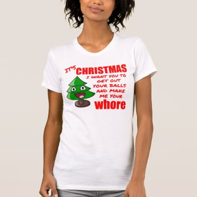 Funny Christmas Tree T Shirts