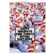Funny Christmas Turkey cards by Cardsharkkid Funny Christmas Turkey cards
