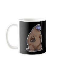 funny chubby platypus coffee mugs