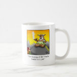 Funny Cigar Wise Man Cartoon Gifts! Coffee Mug
