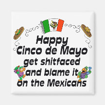 Funny Cinco de Mayo Magnets
