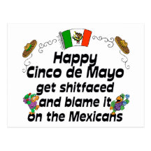 Funny Cinco de Mayo Postcards