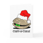 Funny clam Christmas