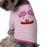 Funny clown face pet tshirt