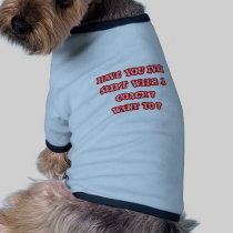 Funny Coach Pick-Up Line Dog T Shirt